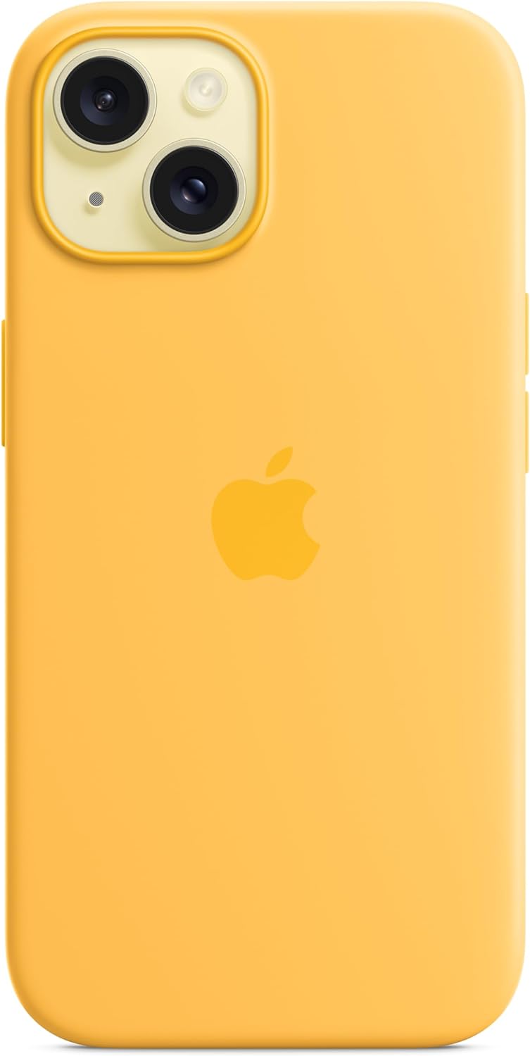 Mobile Cover Apple Yellow Iphone 15