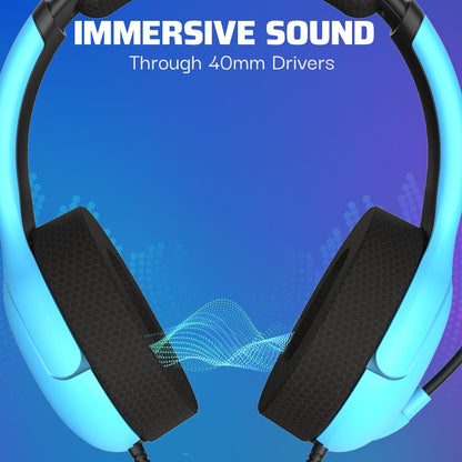 PDP PS5 AIRLITE bedrade headset Neptune Blue