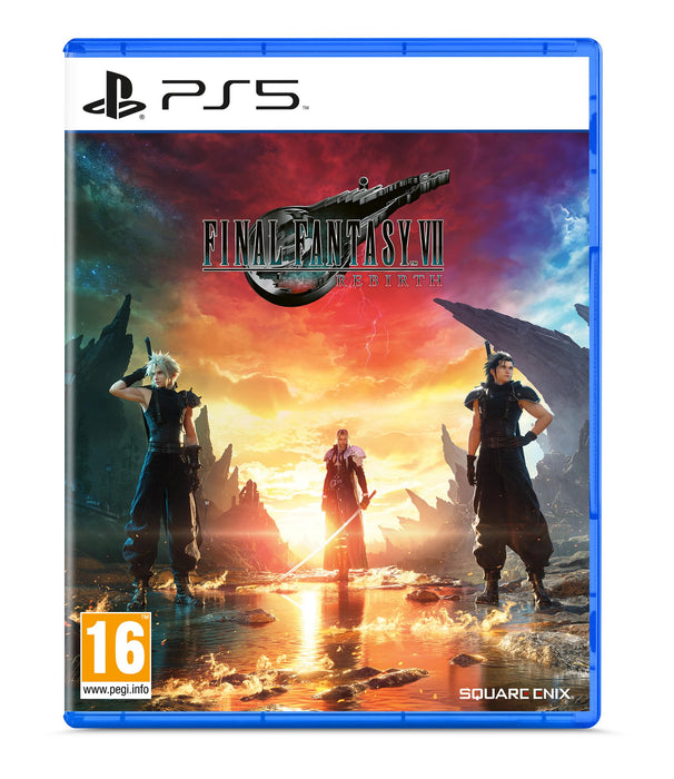 FINAL FANTASY VII REBIRTH (PlayStation 5) (Includes Amazon Exclusive In-Game Shinra Bangle) Standard Edition Single