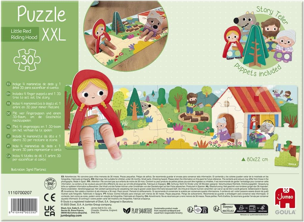 GOULA XXL Puzzle Red Riding Hood