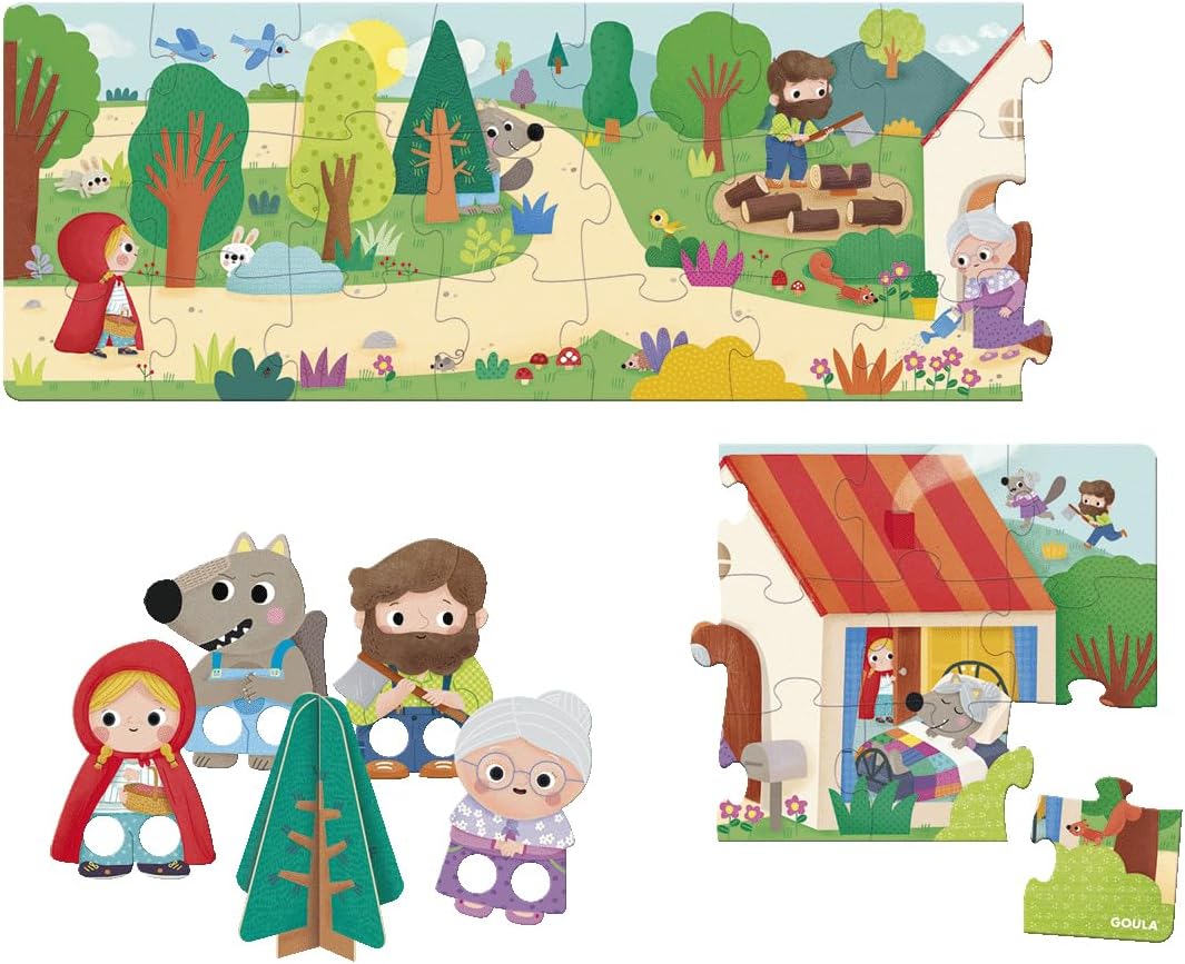 GOULA XXL Puzzle Red Riding Hood