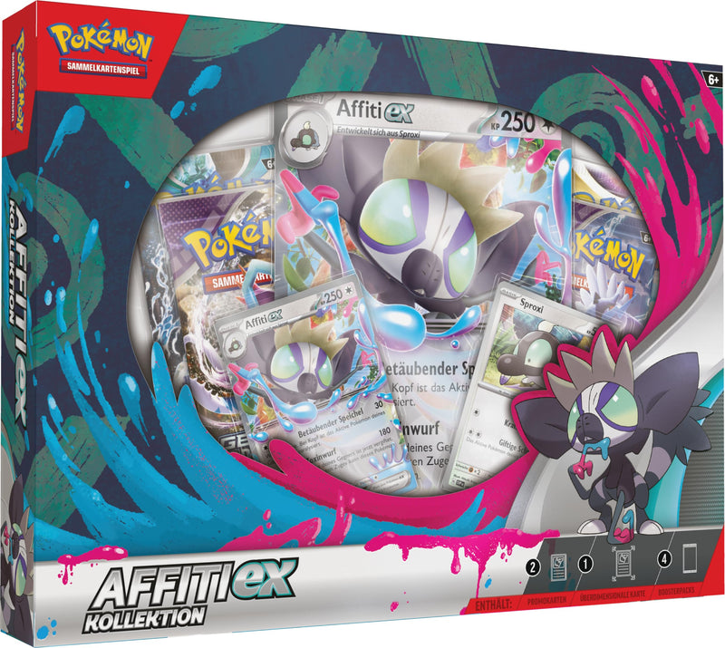 Pokémon TCG EX- Collection Affiti *ALLEMAND*