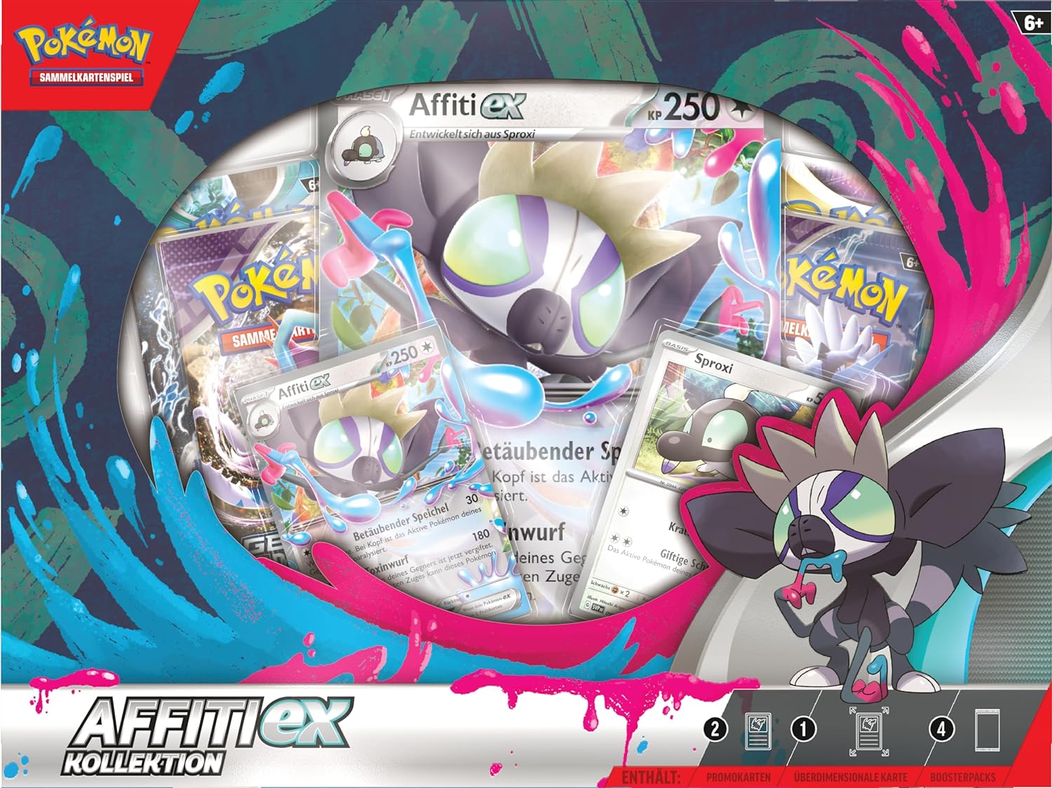 Pokémon TCG EX- Collection Affiti *ALLEMAND*
