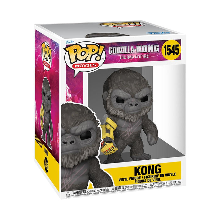 Funko Pop! Super: Godzilla X King Kong: the New Empire - King Kong - Godzilla Vs Kong - Collectable Vinyl Figure - Gift Idea - Official Merchandise - Toys for Kids & Adults - Movies Fans