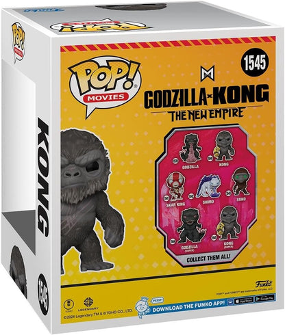 Funko Pop! Super: Godzilla X King Kong: the New Empire - King Kong - Godzilla Vs Kong - Collectable Vinyl Figure - Gift Idea - Official Merchandise - Toys for Kids & Adults - Movies Fans