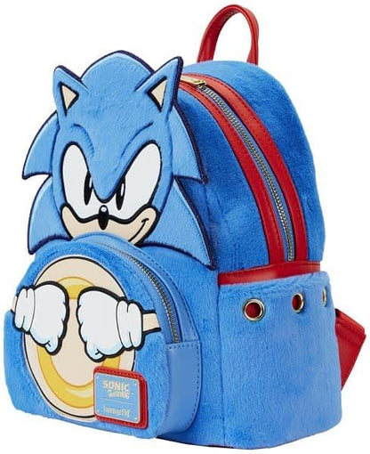 Loungefly Backpacks Sega Sonic The Hedgehog Classic Cosplay Mini Backpack Blue