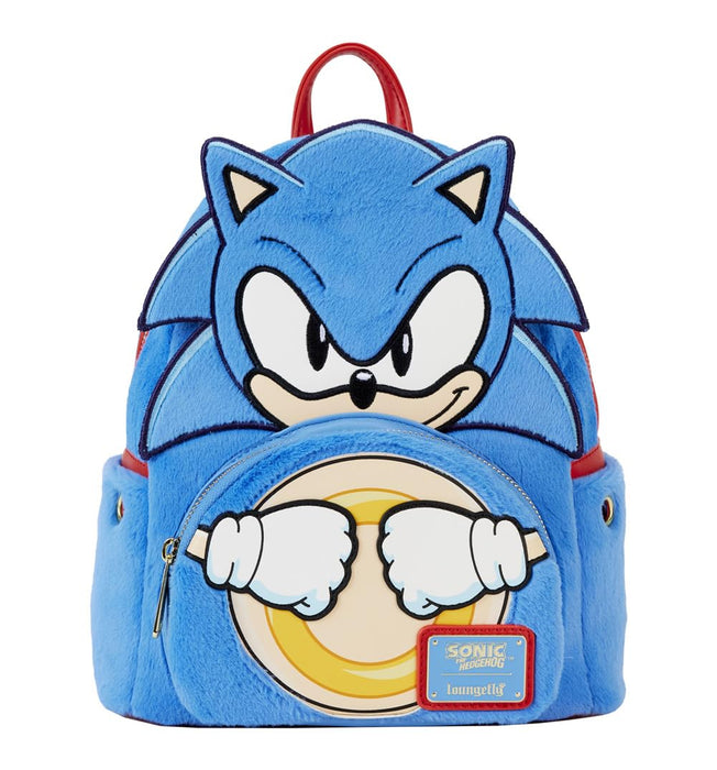 Loungefly Backpacks Sega Sonic The Hedgehog Classic Cosplay Mini Backpack Blue