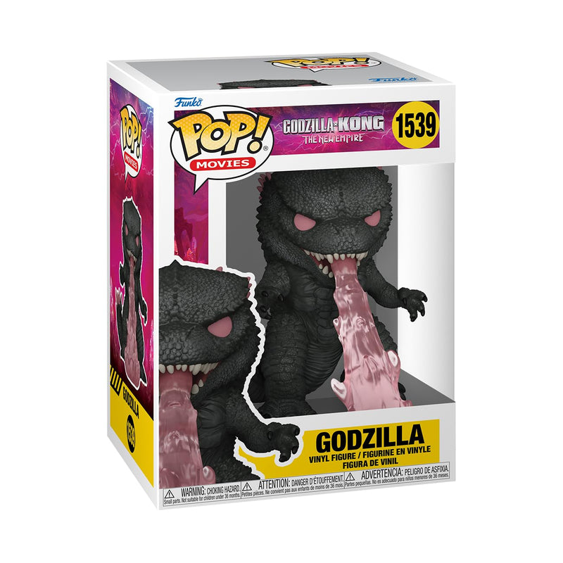 Funko POP! Movies: Godzilla X Kong: The New Empire - Godzilla With Heat-Ray - Collectable Vinyl Figure - Gift Idea - Official Merchandise - Toys for Kids & Adults - Movie Fans
