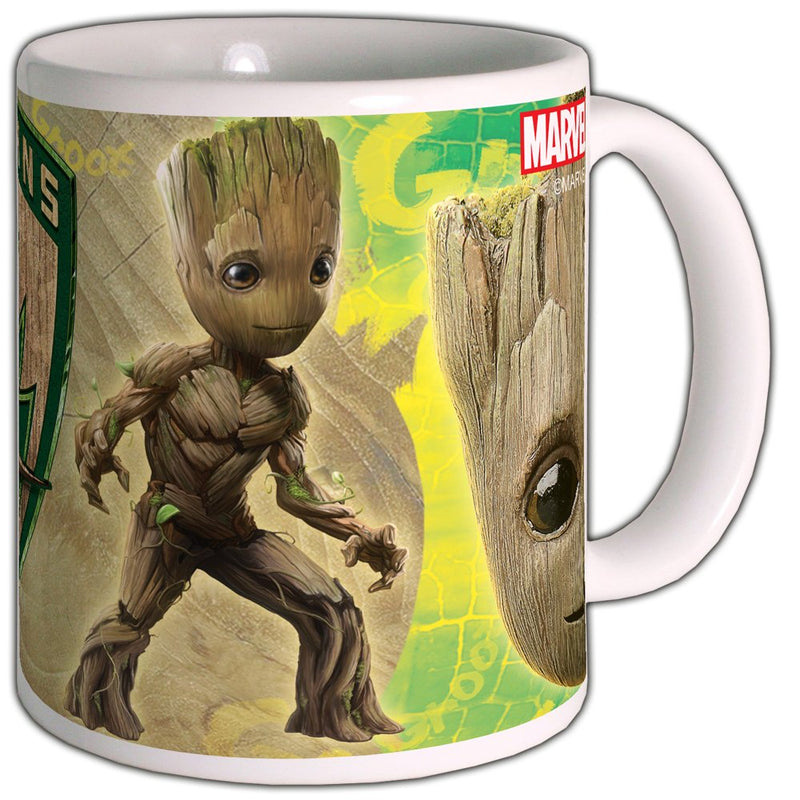 Taza guardianes de la galaxia groot logo 300ml