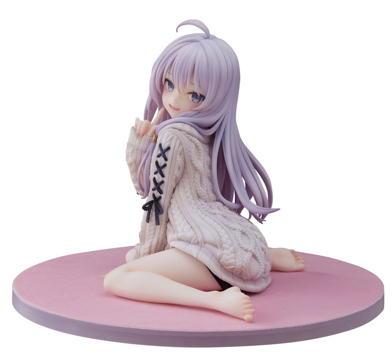 Furyu Wandering Witch: The Journey of Elaina Dekofigur PVC 1/7 Elaina Knit One Piece Dress Ver. 15 cm