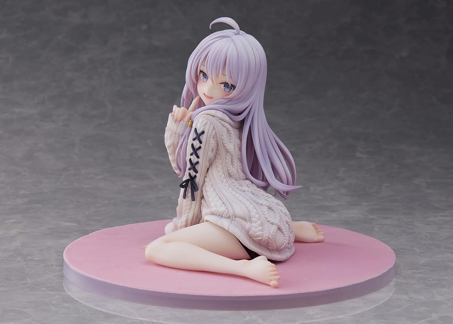 Furyu Wandering Witch: The Journey of Elaina Dekofigur PVC 1/7 Elaina Knit One Piece Dress Ver. 15 cm