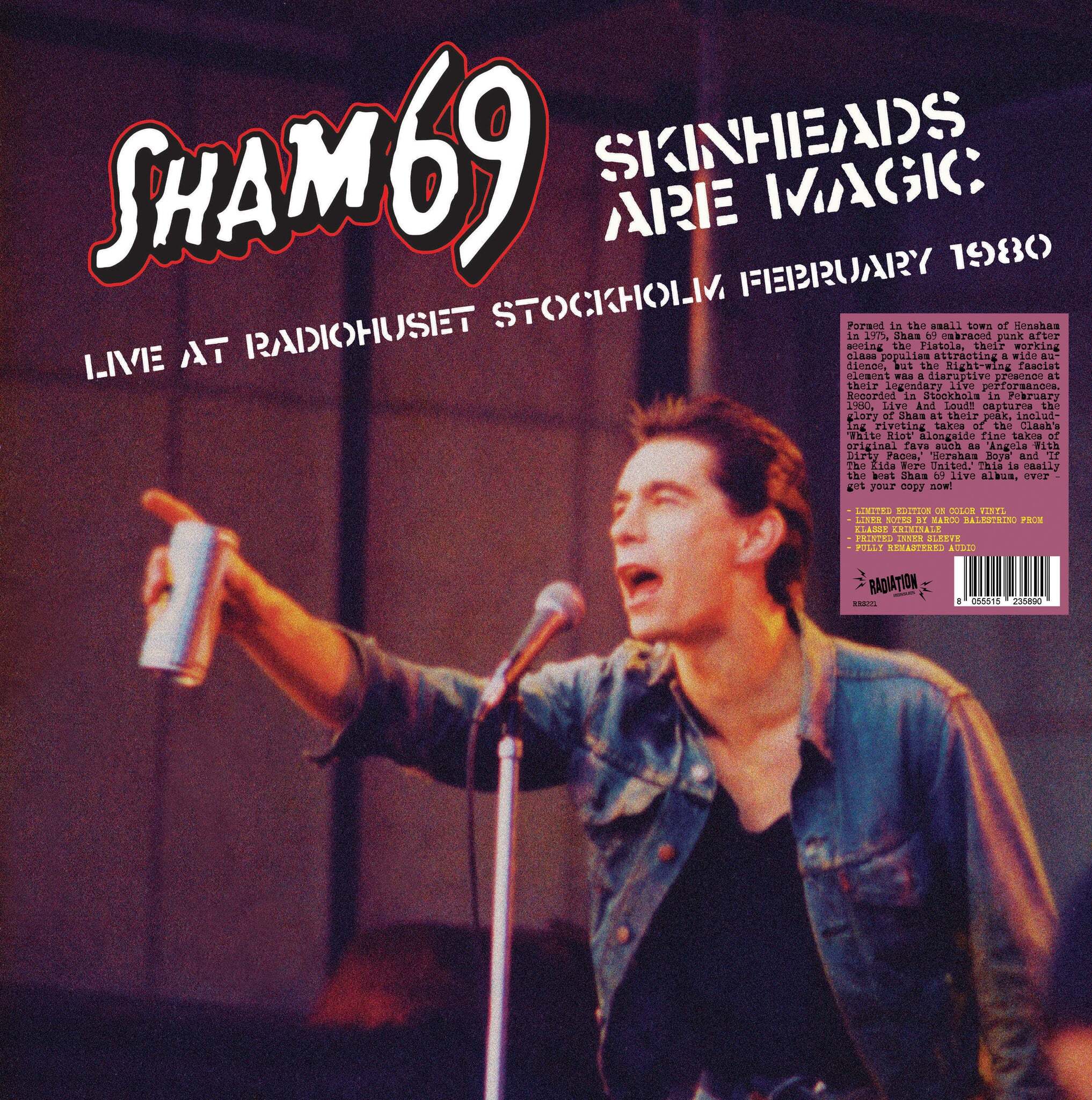Skinheads Are Magic: Live in Stockholm 02/02/1980