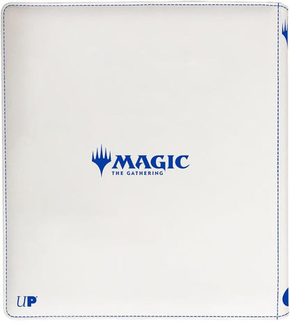 Ultra PRO - Mana 8 12-Pocket Zip PRO-Binder - Island for Magic: The Gathering, Holds & Protects 480 Standard Sized Cards, Collector's Edition Durable Trading Secure Side-Loading Pocket Binder