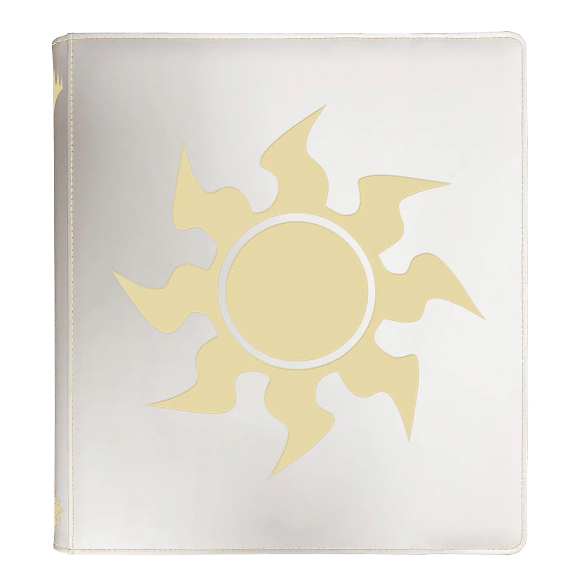 Ultra PRO - Mana 8 12-Pocket Zip PRO-Binder - Plains for Magic: The Gathering, Holds & Protects 480 Standard Sized Cards, Collector's Edition Durable Trading Secure Side-Loading Pocket Binder