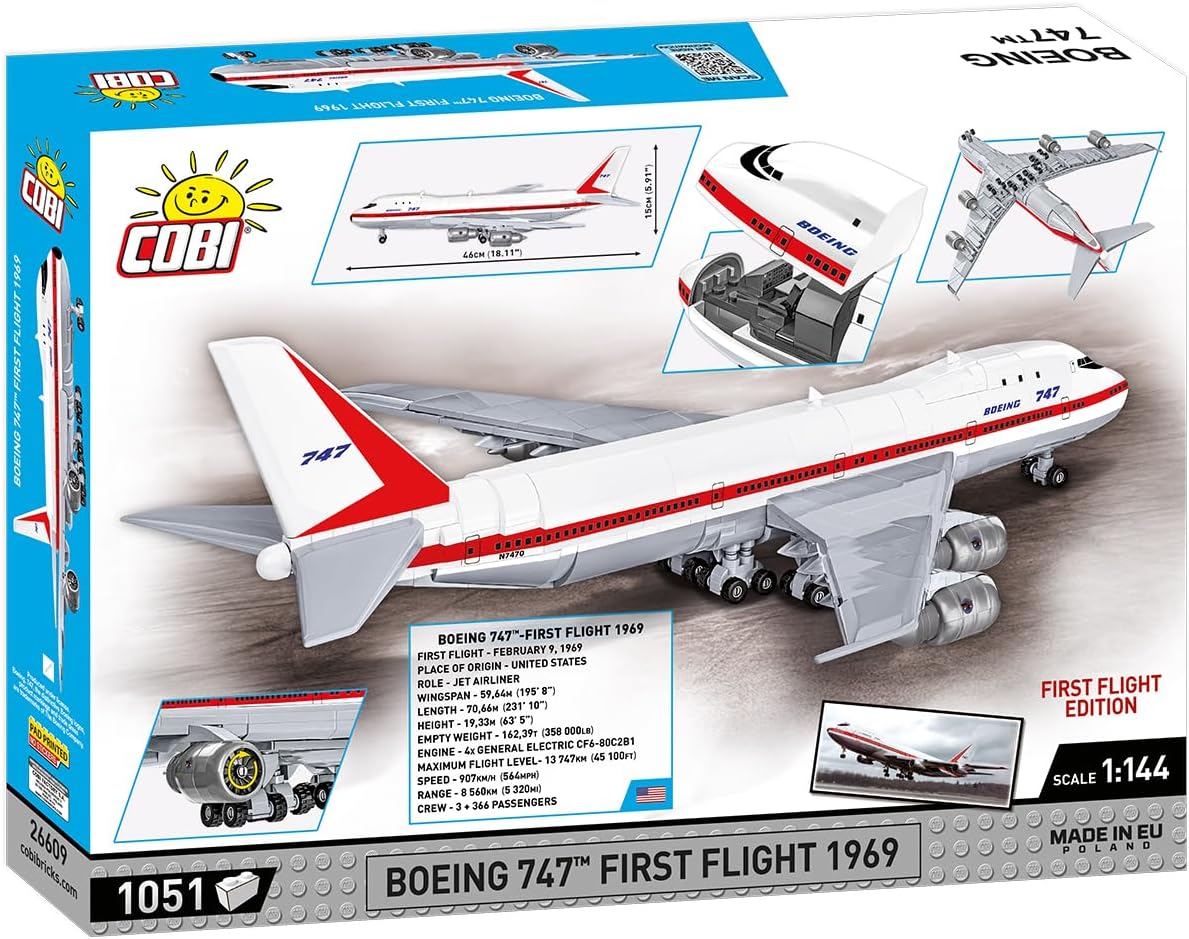 COBI Boeing 747 First Flight 1969