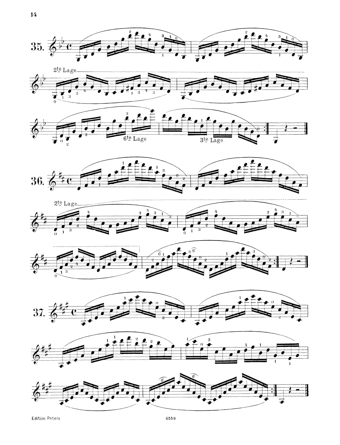 Dancla: École du Mécanisme, Op. 74 (50 Technical Studies for Violin) (EP1080)