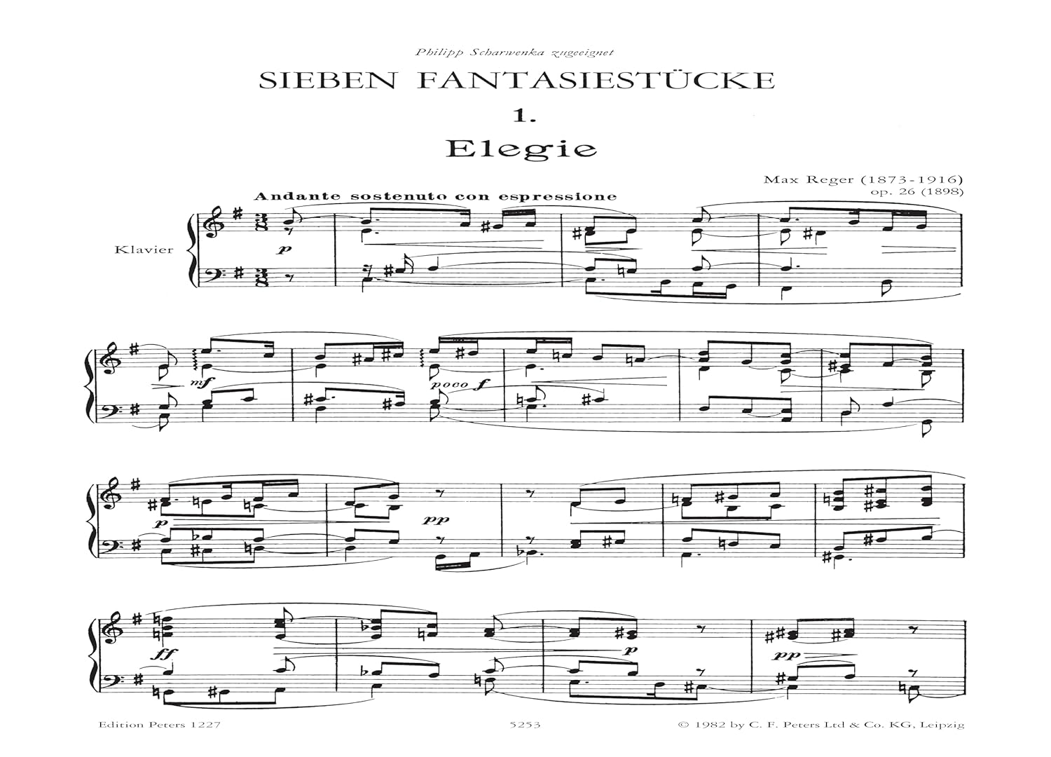 7 Fantasy Pieces Op 26