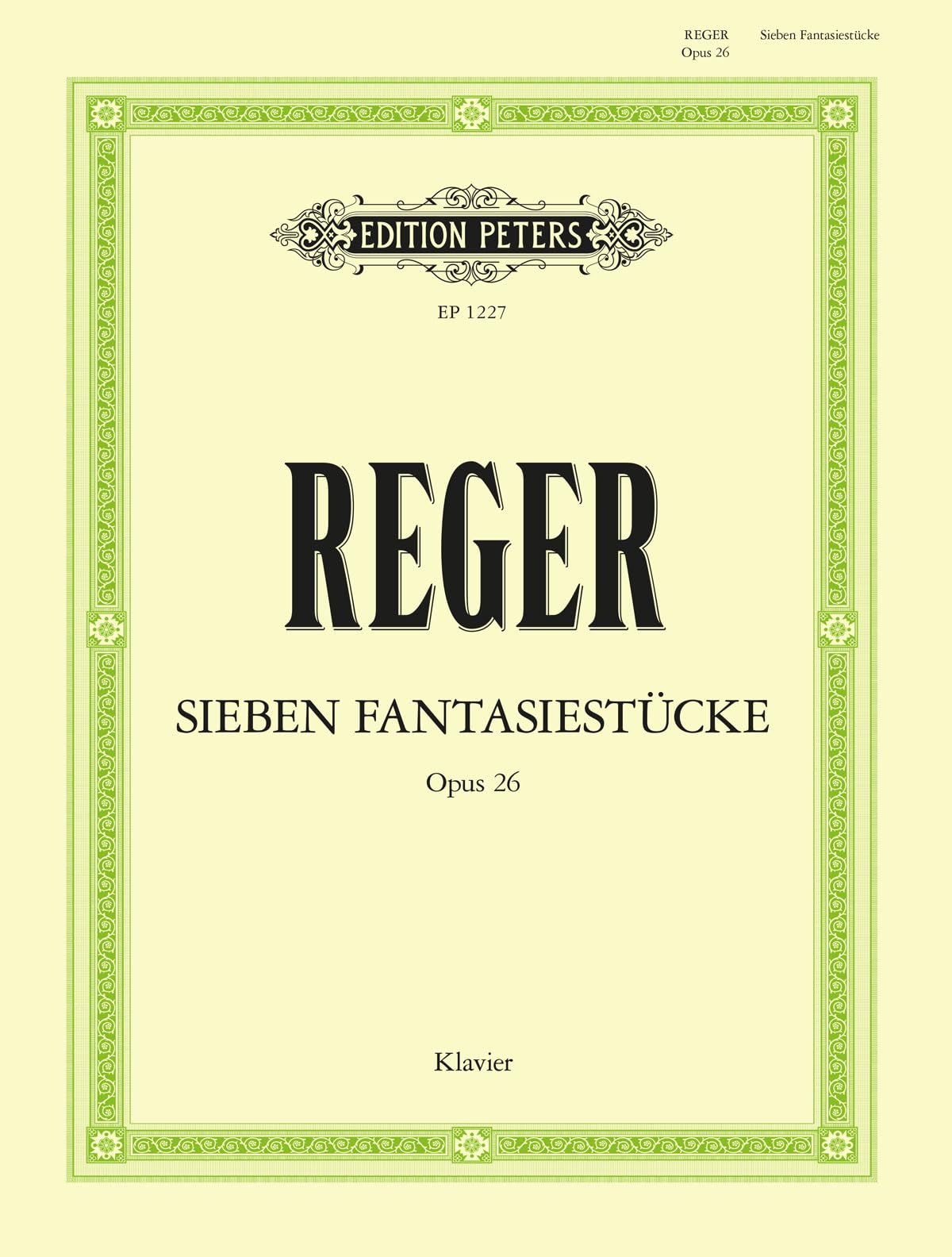 7 Fantasy Pieces Op 26