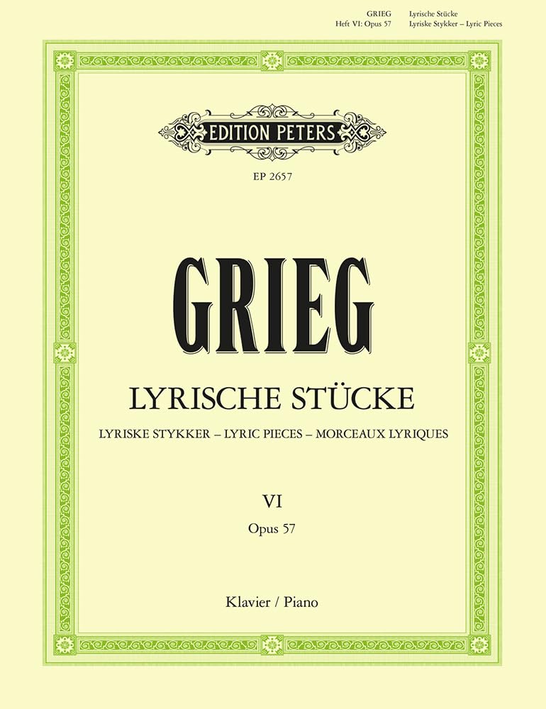 Grieg: Lyric Pieces Op.57 6 (Piano Solo) (EP2657