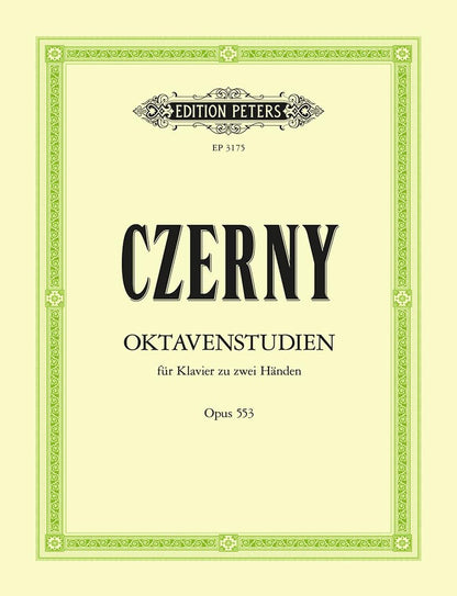 Czerny: 6 Octave Studies Op.553 (Piano Solo) (EP3175)
