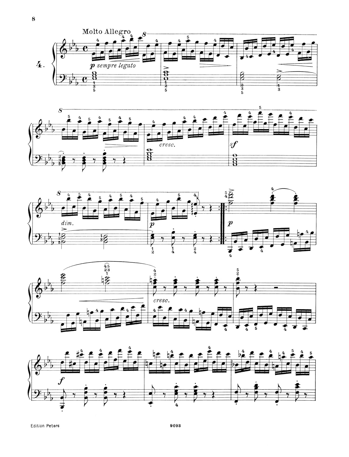 Czerny: 6 Octave Studies Op.553 (Piano Solo) (EP3175)