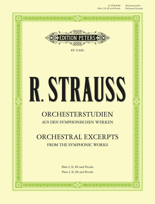 Orchestral Studies For Flute