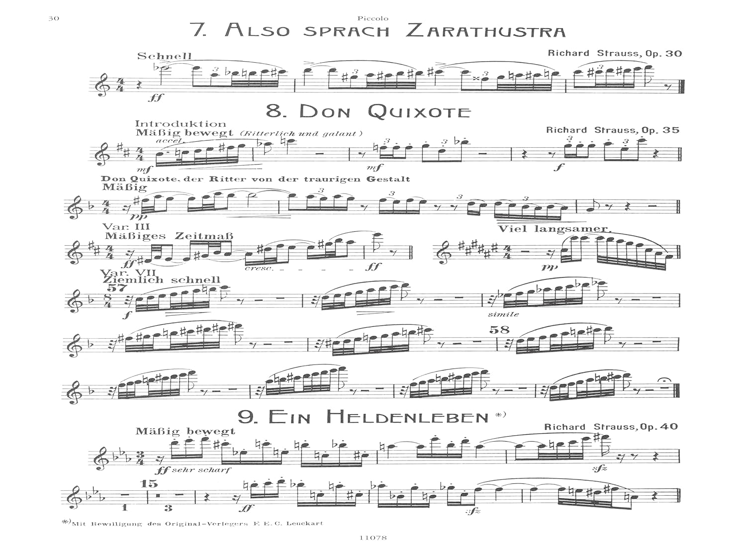 Orchestral Studies For Flute