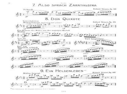 Orchestral Studies For Flute