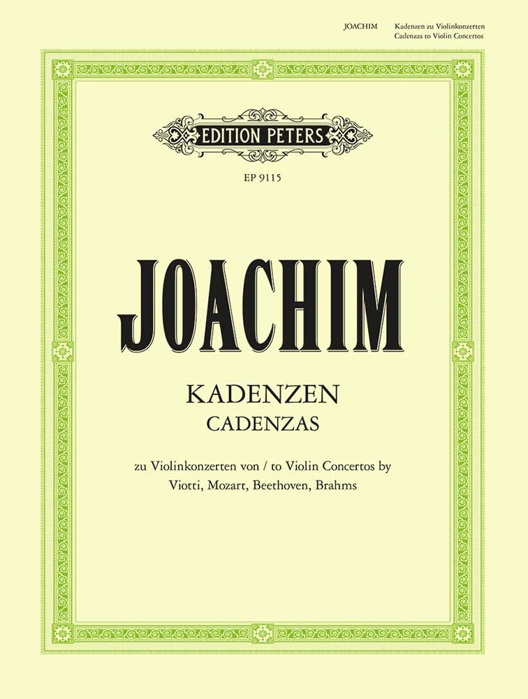 Violin Cadenzas
