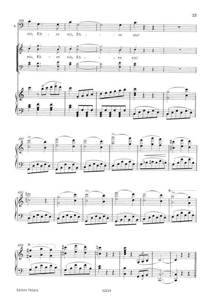 Lortzing: BegriiBungschor (Singschule) aus Zar und Zimmermann (Mixed Voice Choir and Piano)