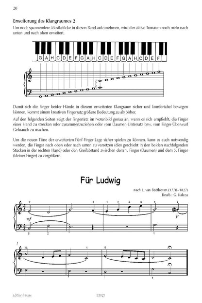 Einfach Klavier Spielen 1 (Piano Solo) (EP11301): Ein Weg zum Klavier für Jugendliche und jung gebliebene Erwachsene. mit Illustrationen aus der Bildergeschichte "Der Virtuos" von Wilhelm Busch