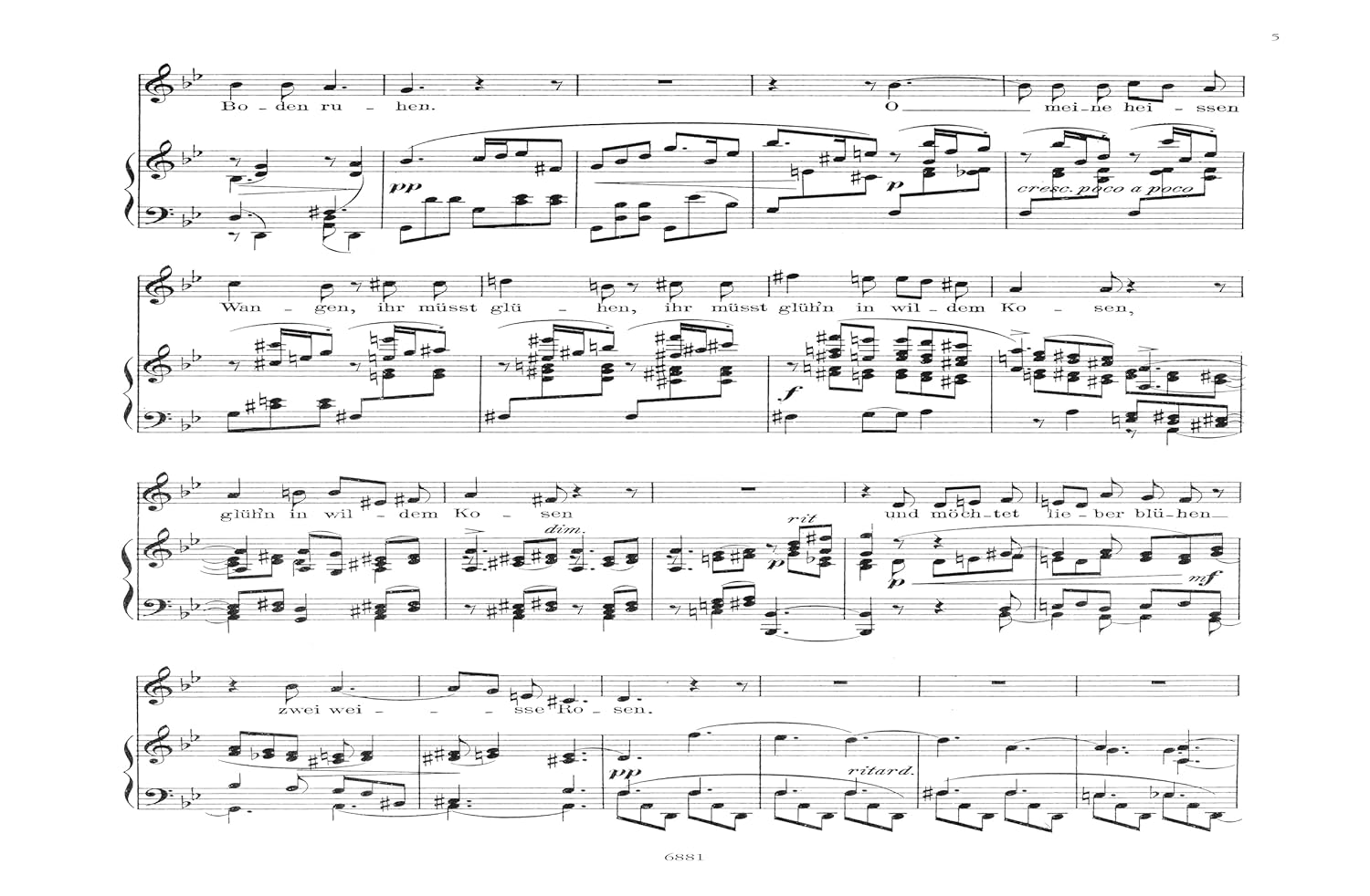 Lieder Opus 4