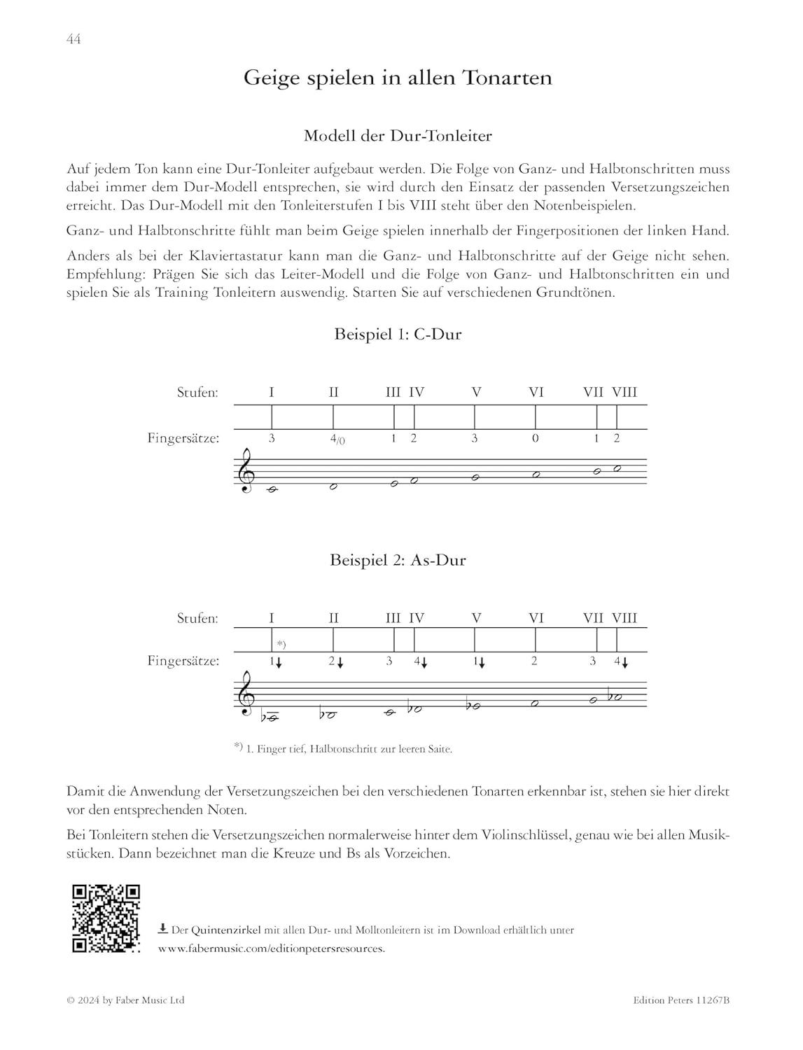 Geige spielen. Eine Einführung für Erwachsene Band 2 Für Violine solo: Lehrmaterial.