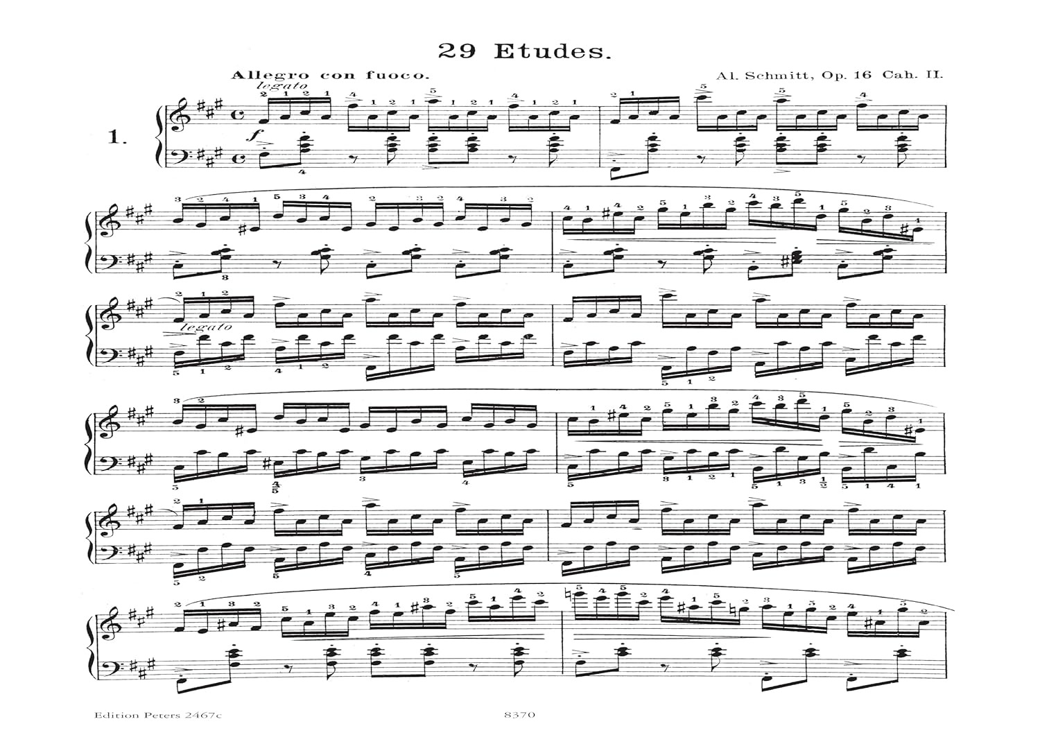 Schmitt: Preparatory for Exercises for Piano Volume 3 (EP2467C