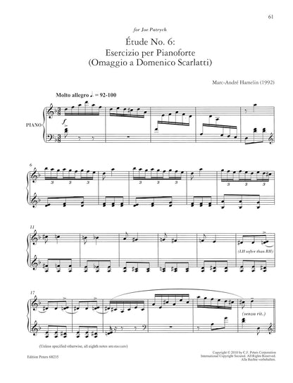 Hamelin: 12 Études for Piano in all the minor keys: Für Klavier zu zwei Händen (Edition Peters