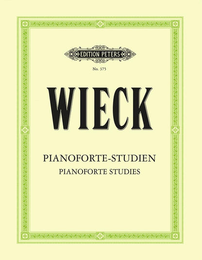 Wieck: Studies (Piano Solo) (EP375