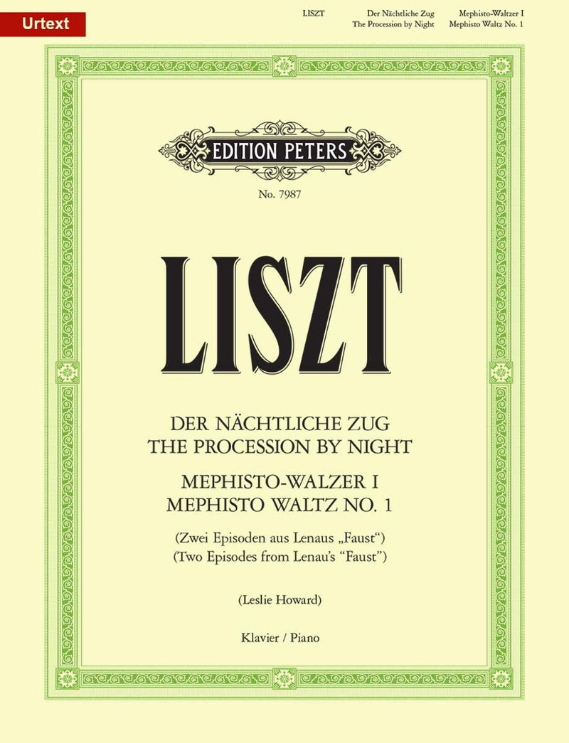 Liszt: Two Episodes from Lenau's "Faust"' (EP7987): Two Episodes from Lenau's Faust, Urtext (Edition Peters