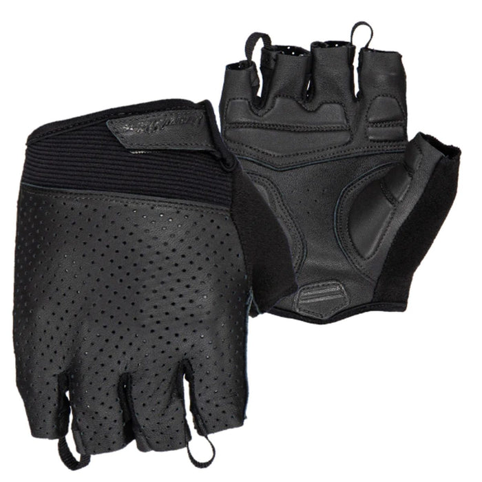 Lizard Skins Aramus Classic-Jet Black-Large Guantes de Ciclismo, Unisex, Negro Azabache, L