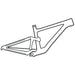 Lizard Skins - Clear Protective Frame Wrap - Small
