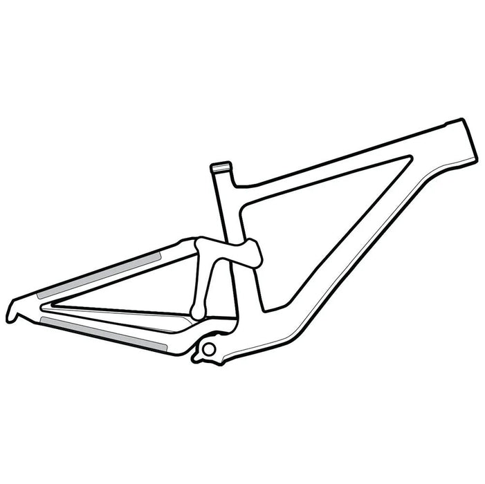 Lizard Skins - Clear Protective Frame Wrap - Small