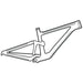 Lizard Skins - Clear Protective Frame Wrap - Frame Kit