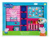 Undercover PIGP5482 Mega Peppa Pig 12 Piece Fun with Stamps, Ink Pad, Fibre Tip Pens, Sticker Sheet and Colouring Book