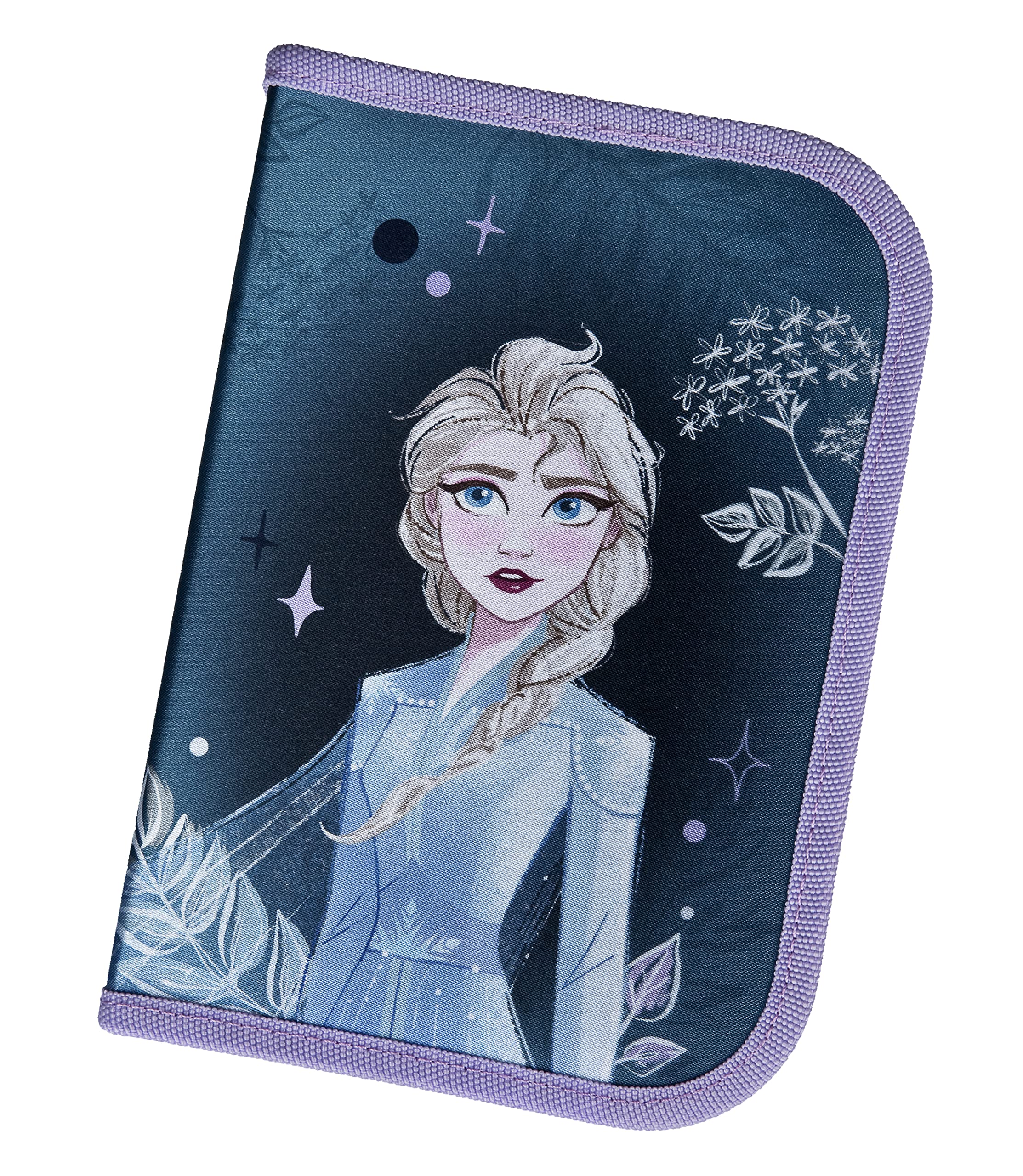 Scooli FRVW0445 Frozen Filled Pencil Case, Cartoon, blue