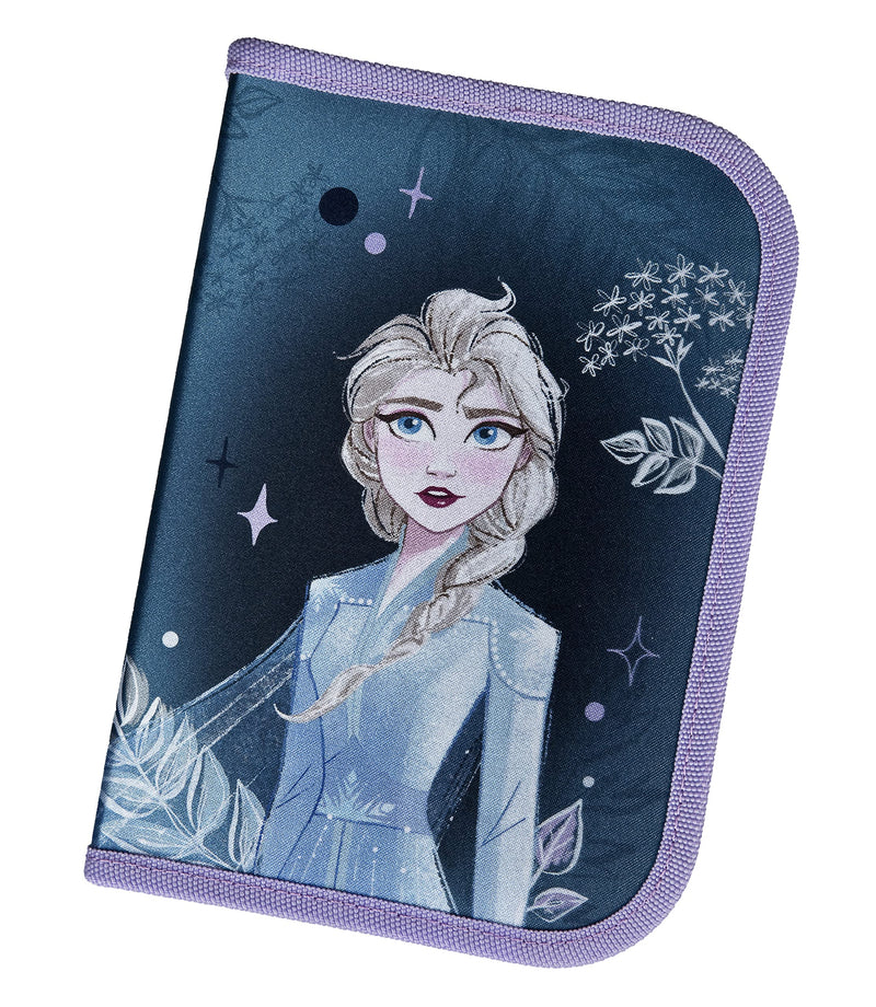 Scooli FRVW0445 Frozen Filled Pencil Case, Cartoon, blue