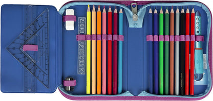 Spirit pencil case, 23 pieces.