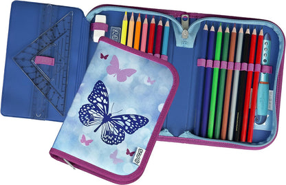 Spirit pencil case, 23 pieces.