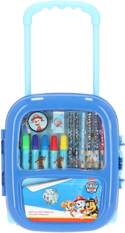 Undercover - Gevulde Trolley Kleurkoffer PAW Patrol