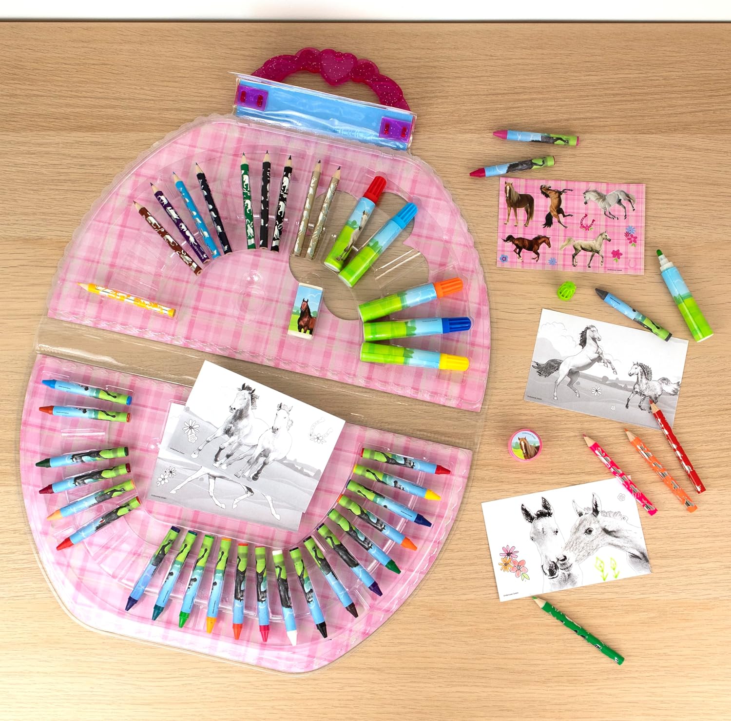 Horse Club Painting Case, 51 Pieces
