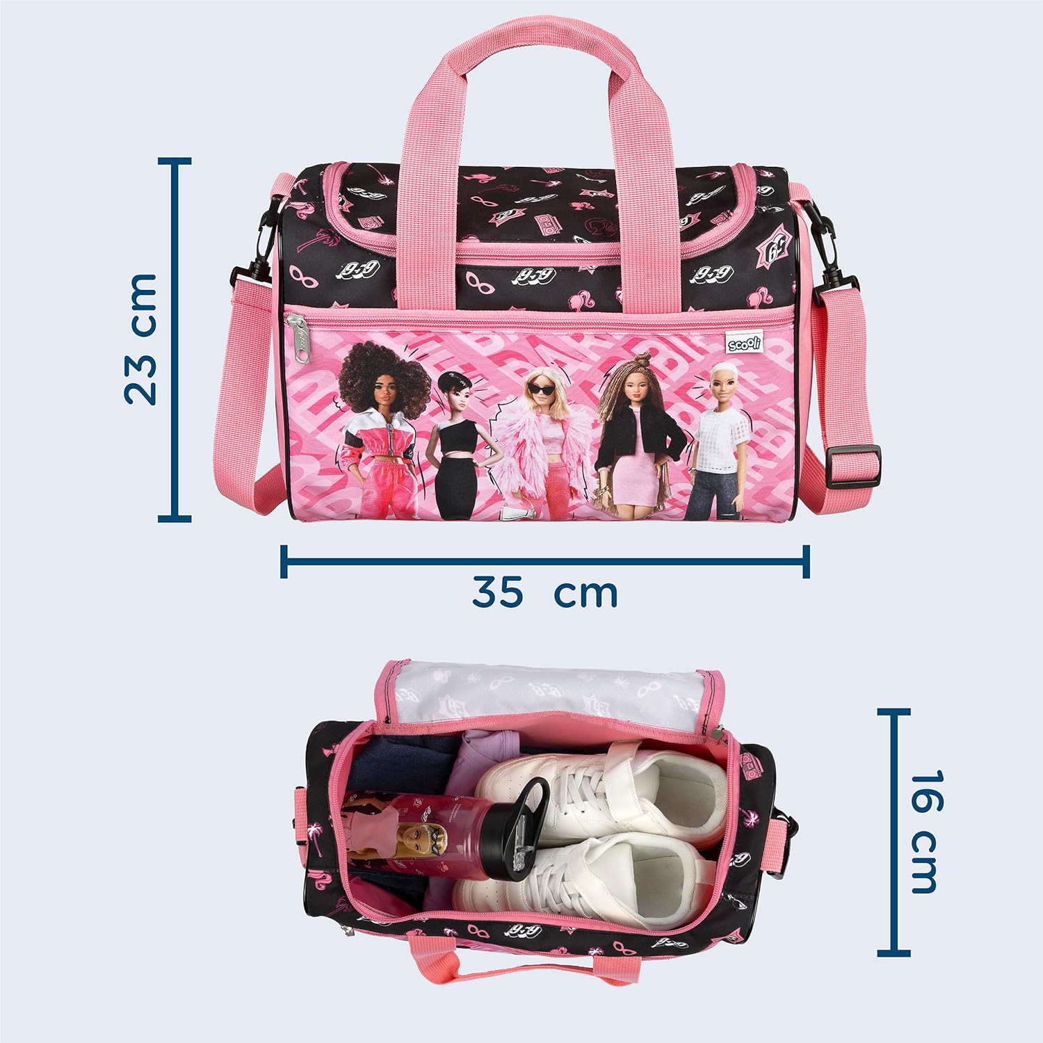 Undercover - Sporttas Barbie