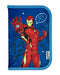 Scooli - Marvel Avengers Gefülltes Schüleretui - Komplettes Etui mit hochwertigen Stiften und mehr - All-in-One Schuletui - Praktisch für die Schule - Für Jungen ab 6 Jahren